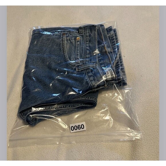 Levis 505 Straight Leg Jeans Mens 38x30 Blue Regular Fit   Made in USA - Picture 10 of 10